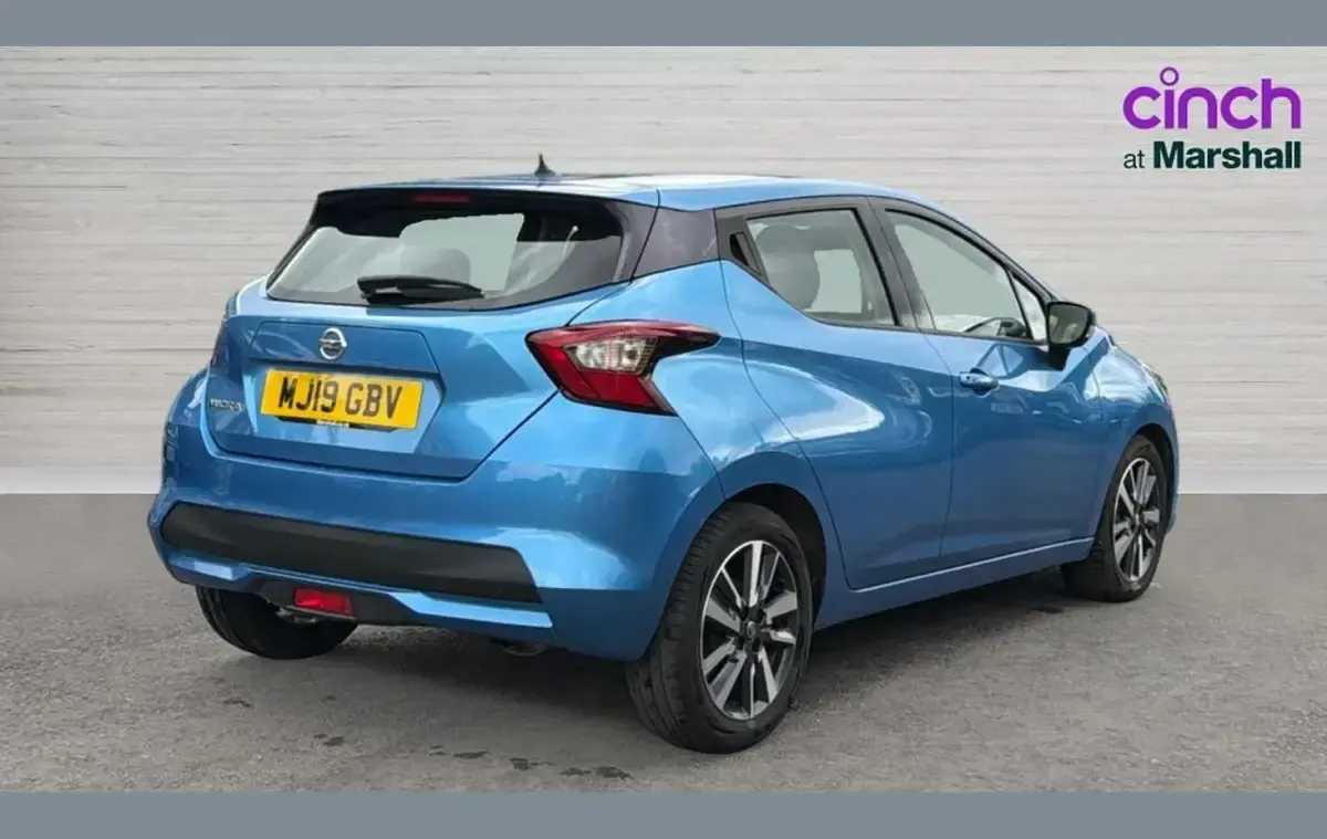 Begagnad Nissan Micra Acenta Limited Edition 90 HK (66 kW) 2019 Blå Halvkombi