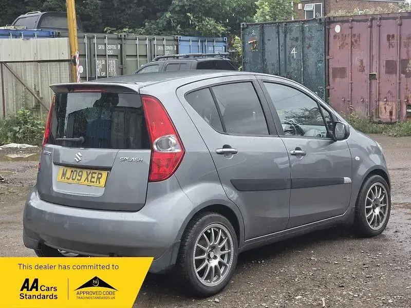 Used Suzuki Splash GLS 86 HP (63 kW) 2009 Grey Hatchback