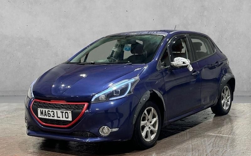 Used Peugeot 208 Active 68 HP (50 kW) 2013 Blue Hatchback