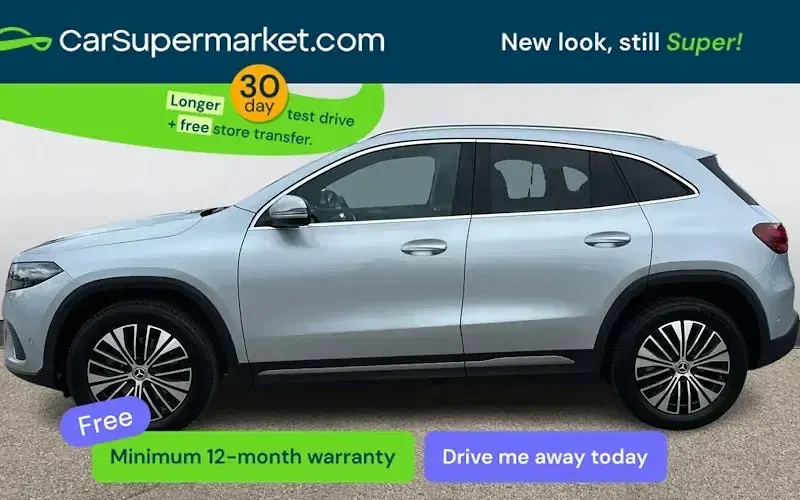 Begagnad Mercedes EQA250+ Night 139 kW (190 HK) 2023 Silver SUV