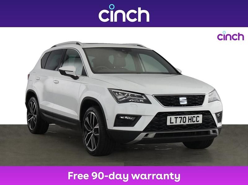 White Used 2020 Seat Ateca 4Drive SUV | £15,499 (Fair price) - Image 1/3