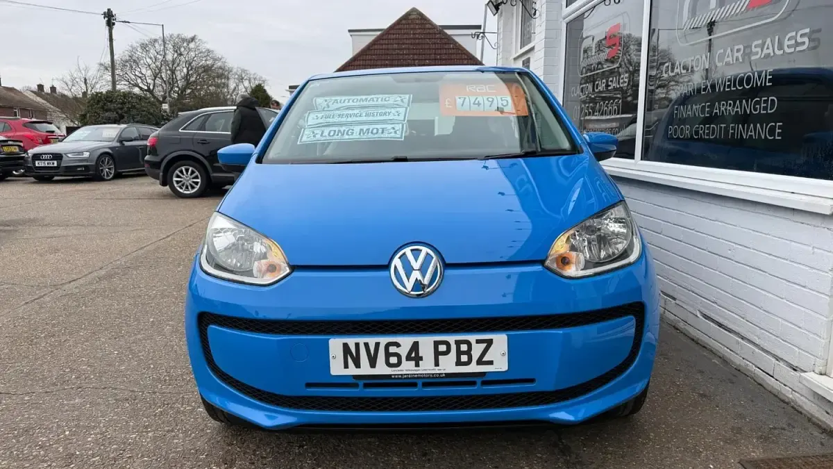 Używany VW up! move up! 60 KM (44 kW) 2015 Niebieski Hatchback