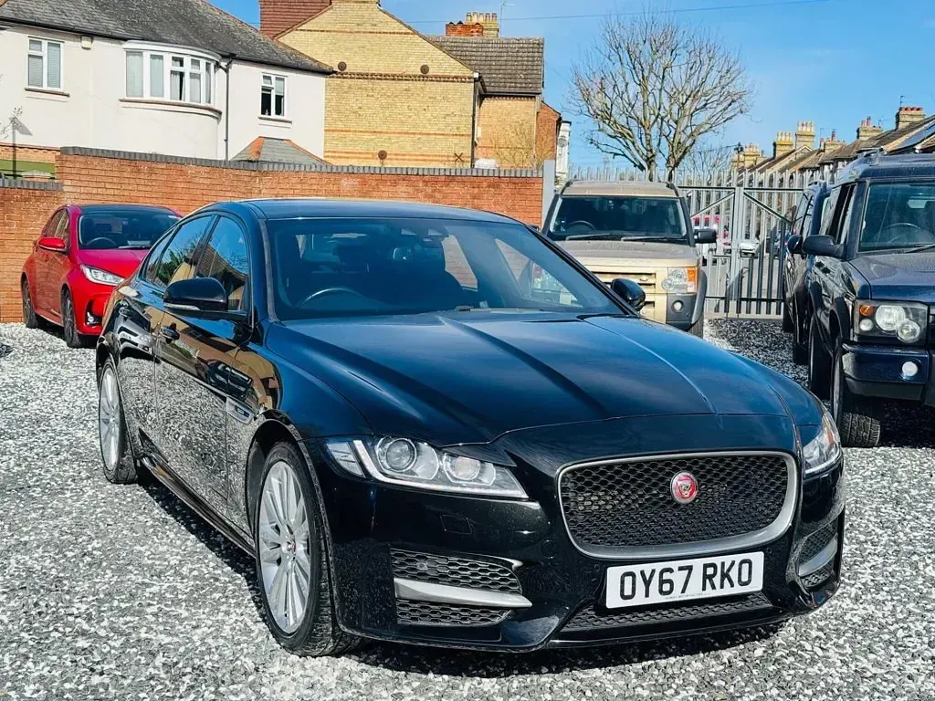 Used Jaguar XF R-Sport 2017 Black Sedan