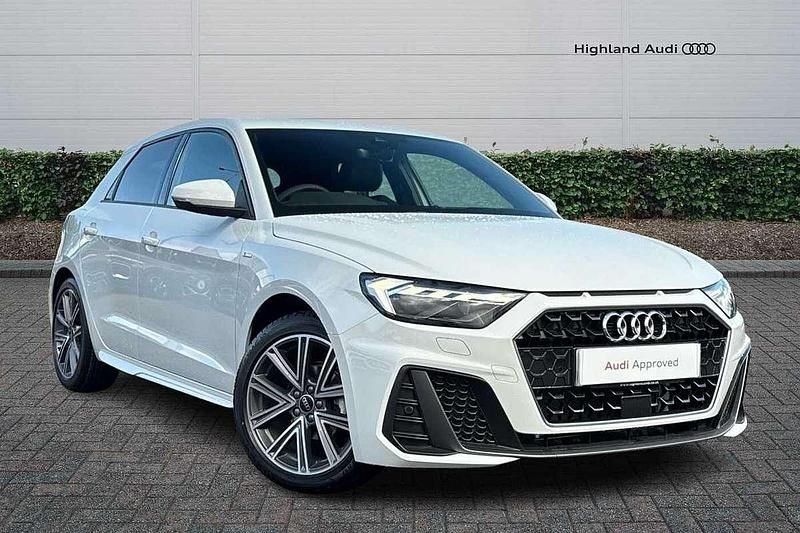 White Used 2025 Audi A1 S-Line Hatchback | £25,995 (Expensive) - Image 1/4