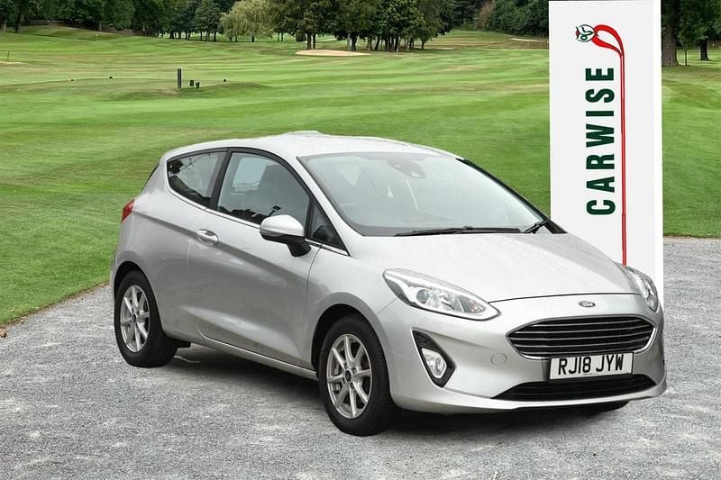 Used Ford Fiesta Zetec 2018 Silver Hatchback