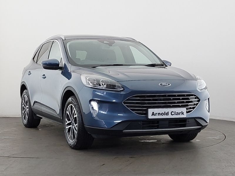Blue Used 2022 Ford Kuga Titanium SUV | £20,298 (Fair price) - Image 1/4