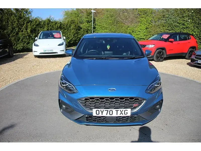 Used Ford Focus ST 190 HP (139 kW) 2020 Blue Hatchback