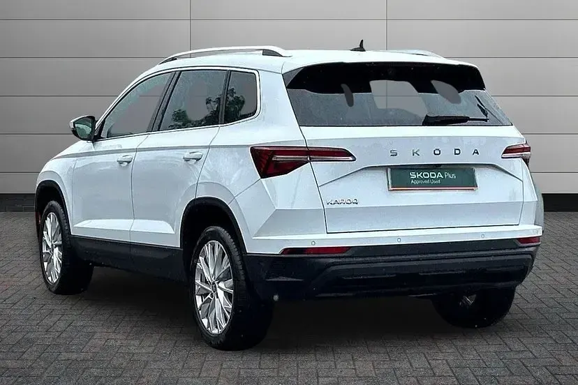 Used Skoda Karoq SE L 116 HP (85 kW) 2026 Moon white SUV