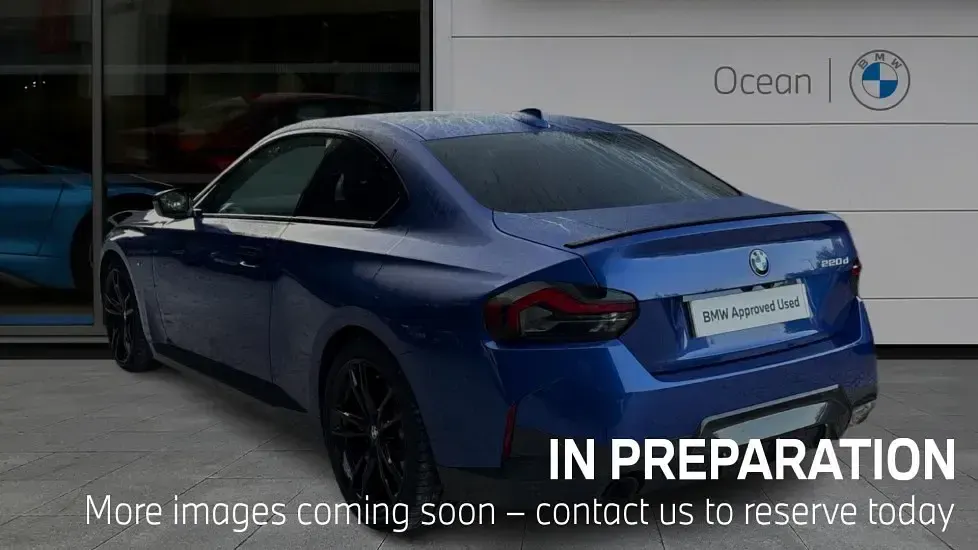 Used BMW 220 M Sport 188 HP (138 kW) 2022 Blue Coupe