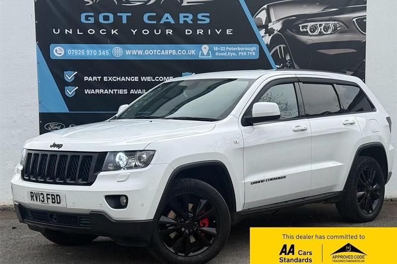 Used Jeep Grand Cherokee Limited 2013 White SUV