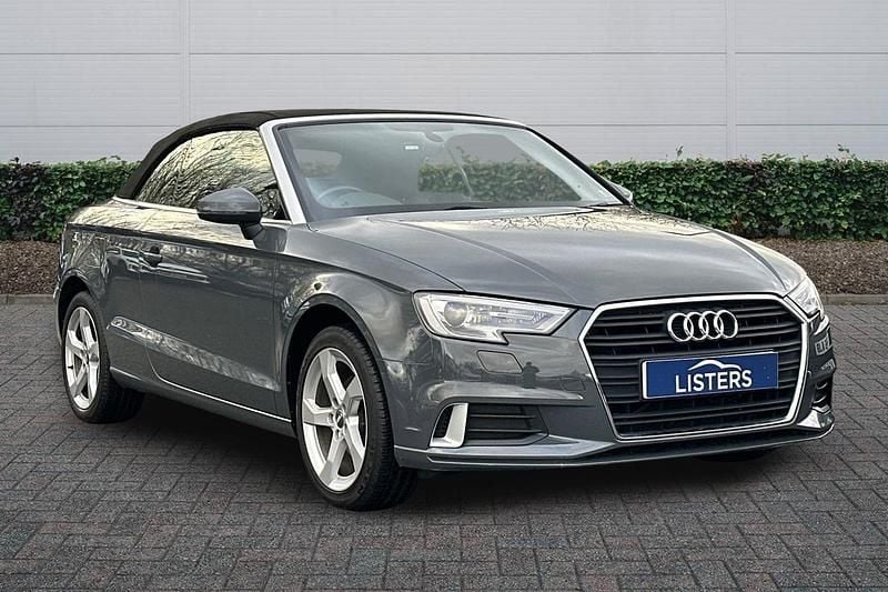 Grey Used 2019 Audi A3 Cabriolet Sport Cabriolet | £15,495 (Good price) - Image 1/4