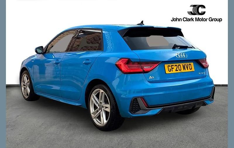 Used Audi A1 S-Line 147 HP (108 kW) 2020 Blue SUV