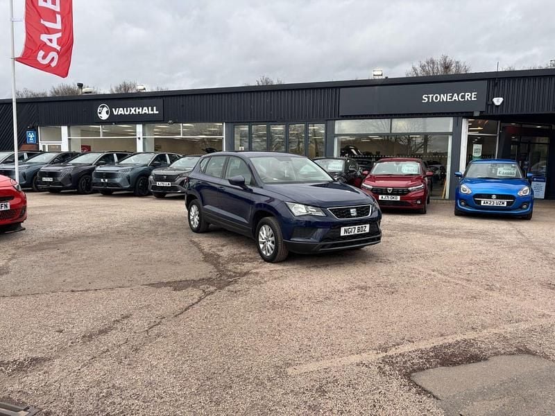 Used Seat Ateca Ecomotive 113 HP (83 kW) 2017 Blue SUV