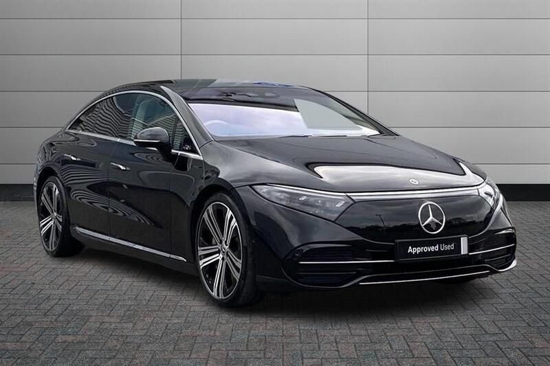 Black Used 2022 Mercedes EQS450+ Exclusive Luxury Sedan | £54,490 - Image 1/4