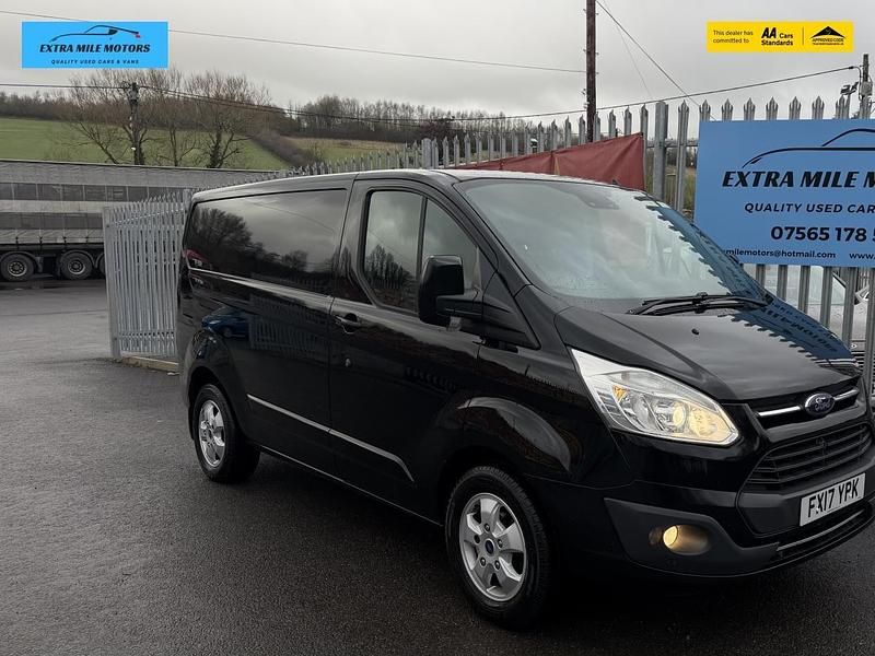 Used Ford Transit Custom Limited 170 HP (125 kW) 2017 Black Van