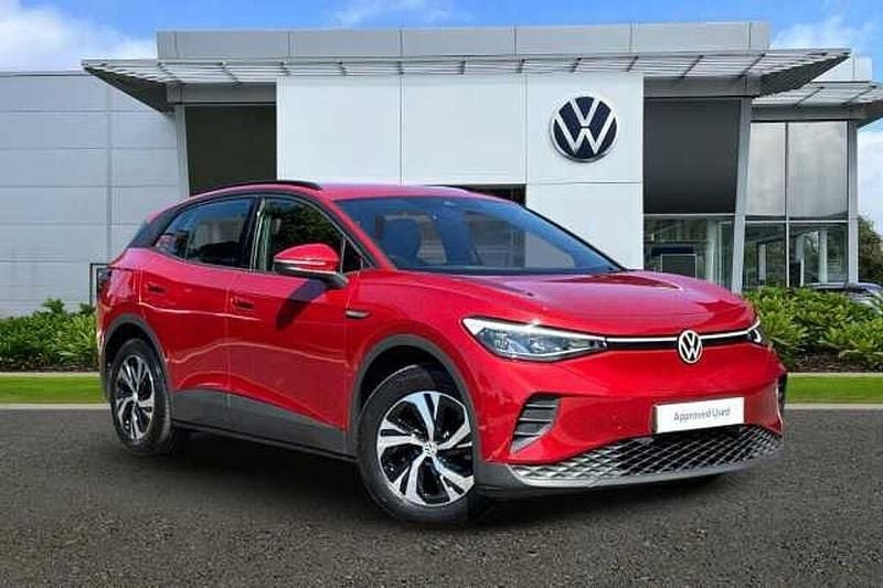 Red Used 2021 VW ID.4 Pure SUV | £16,492 (Good price) - Image 1/4