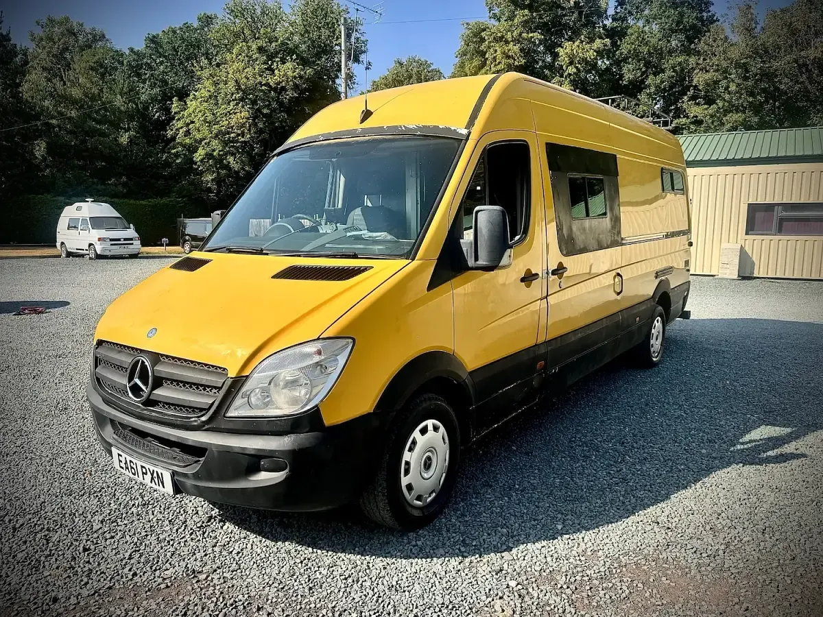 Used Mercedes Sprinter 2011 Yellow Van