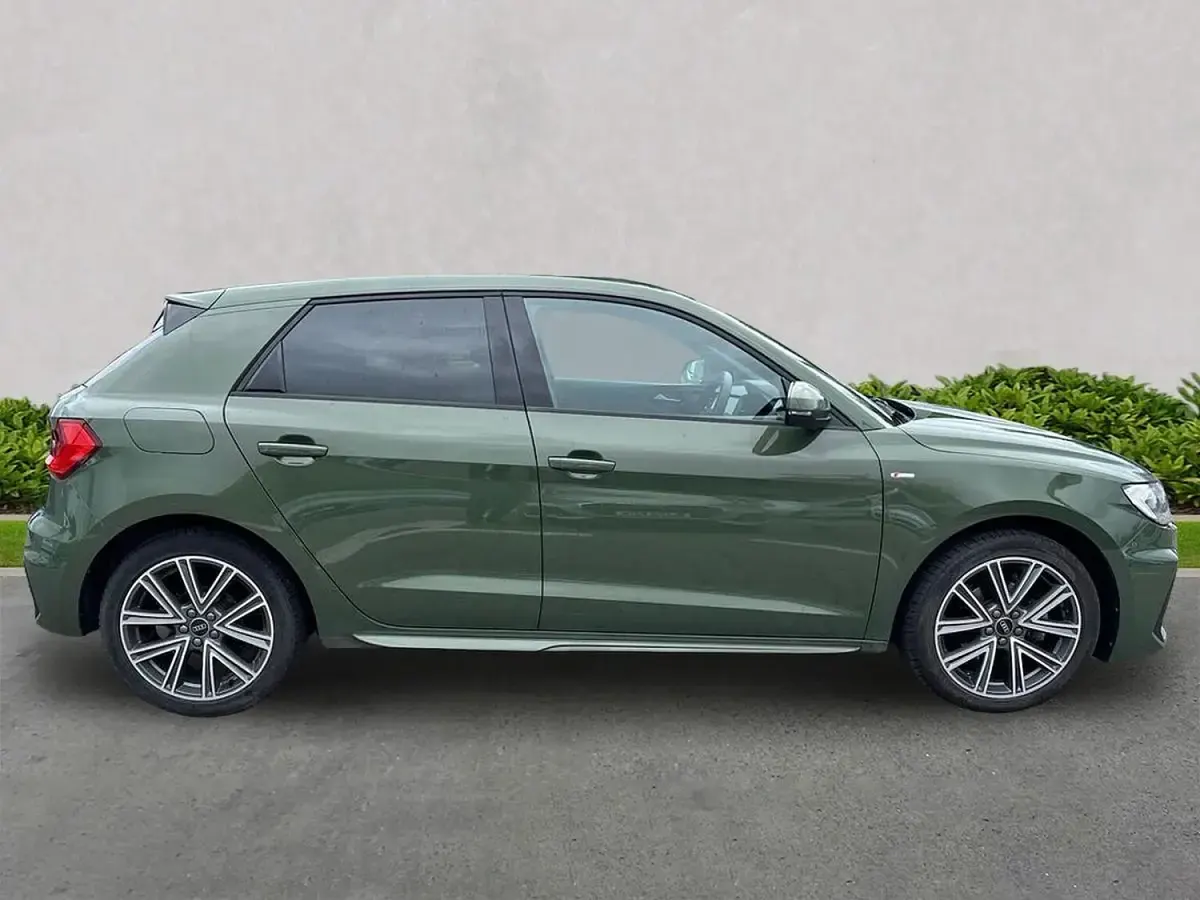 Used Audi A1 Sportback S-Line 116 HP (85 kW) 2025 Green Hatchback