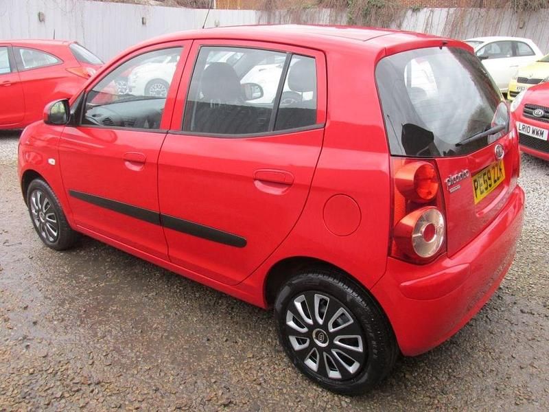Used Kia Picanto 64 HP (47 kW) 2009 Red Hatchback