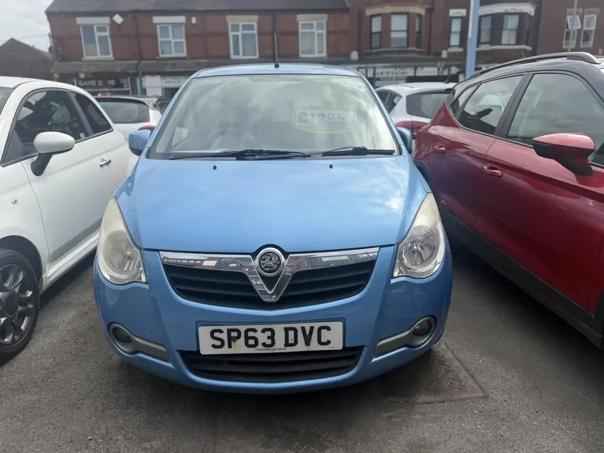 Used Vauxhall Agila 2013 Blue MPV