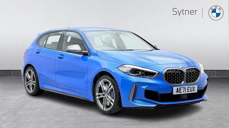 Blue Used 2021 BMW M135 Shadowline Hatchback | £26,500 (Fair price) - Image 1/4