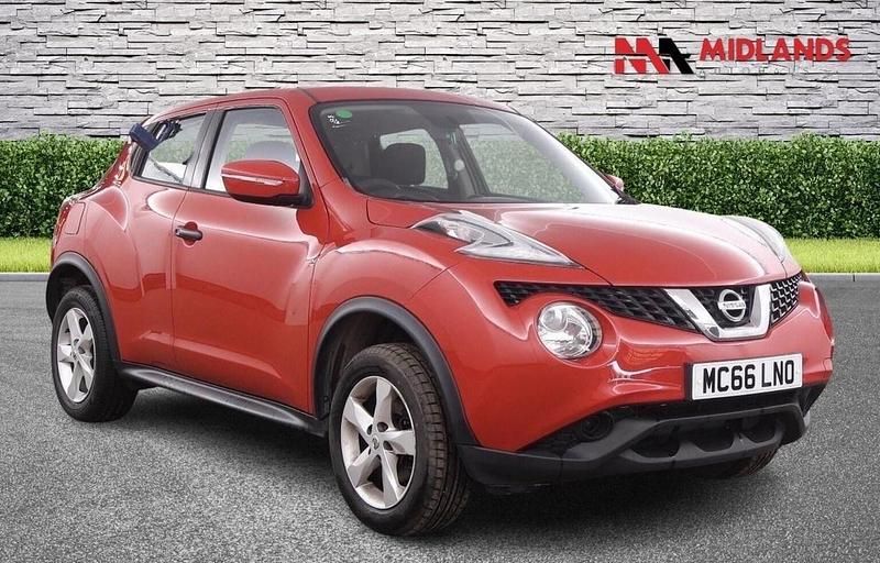 Used Nissan Juke Visia 2017 Red SUV