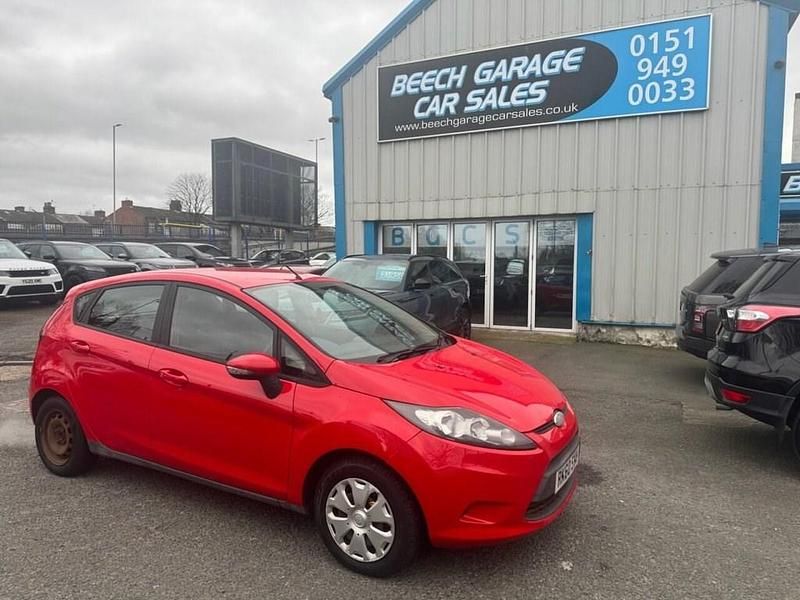 Used Ford Fiesta 95 HP (69 kW) 2010 Red Hatchback