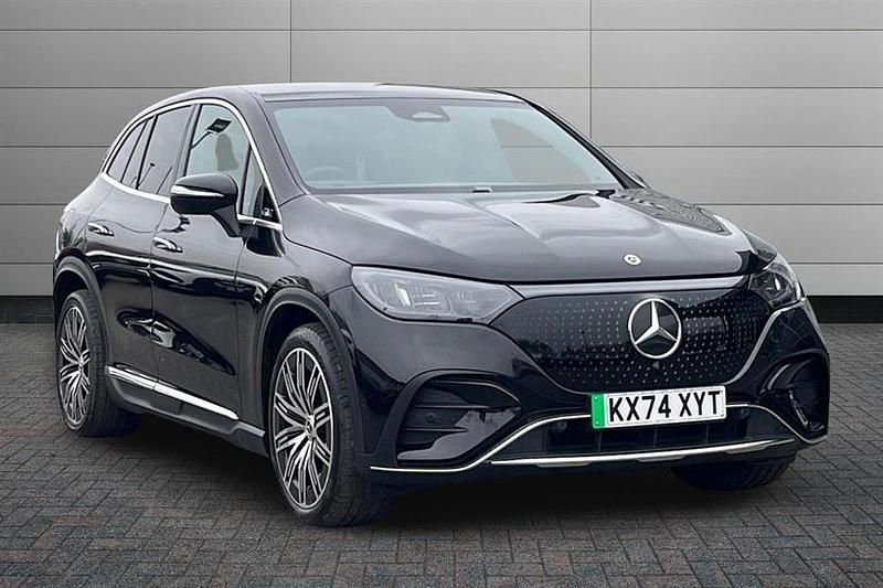 Used Mercedes EQE350 AMG line 214 kW (292 HP) 2024 Obsidian black Estate