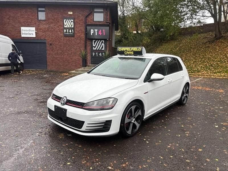 Used VW Golf VII GTI 2015 White Hatchback