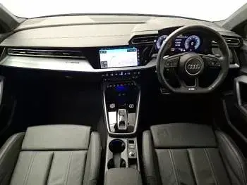 Used Audi A3 S-Line 150 HP (110 kW) 2024 Blue Hatchback