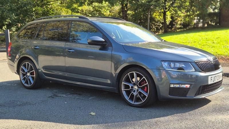 Grey Used 2017 Skoda Octavia vRS Estate | £8,490 (Super price) - Image 1/4