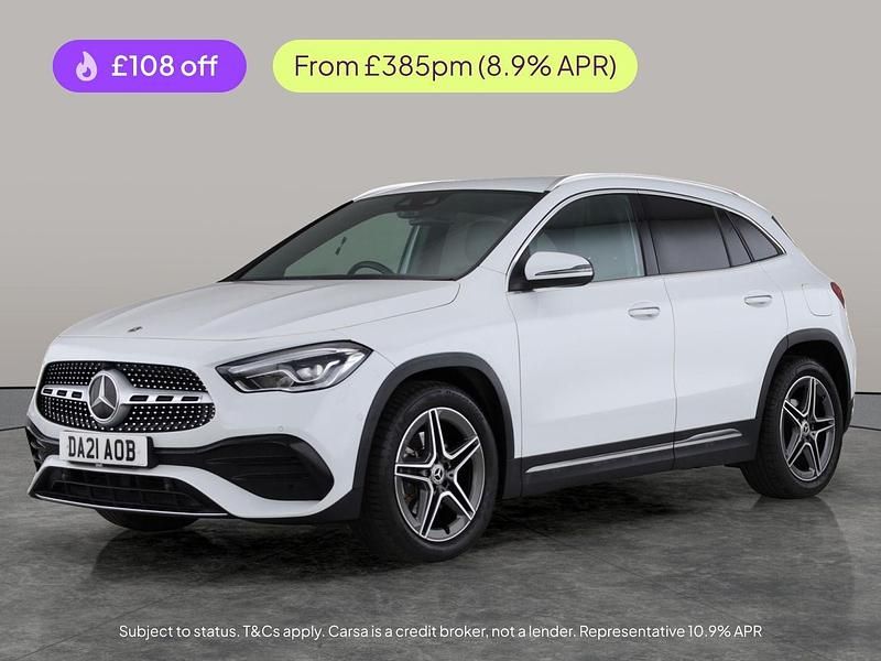 Used Mercedes GLA180 AMG Line Premium 136 HP (100 kW) 2021 White SUV