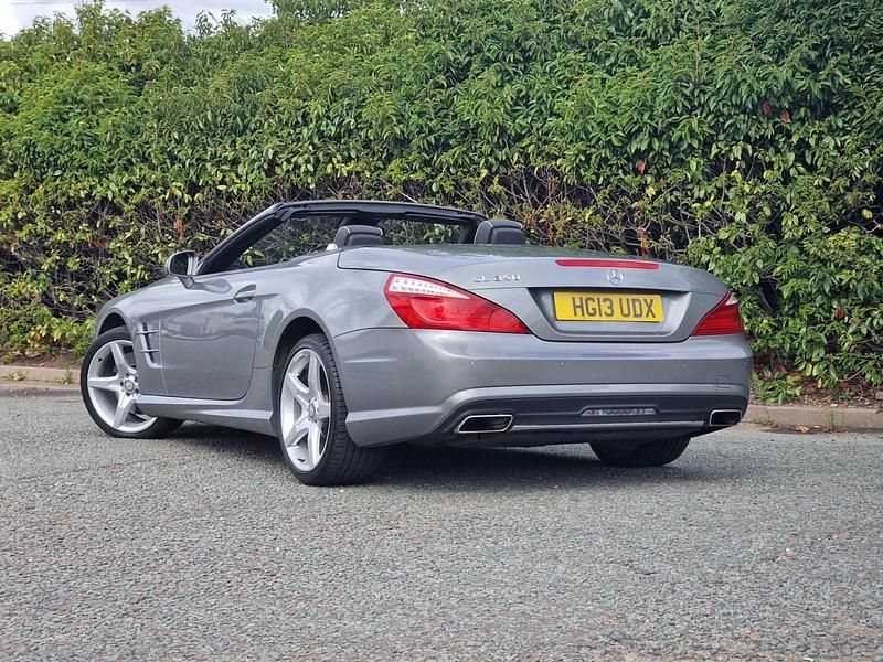 Used Mercedes SL350 306 HP (225 kW) 2013 Silver Cabriolet
