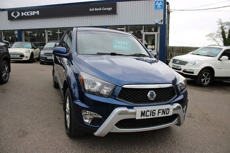 Blue Used 2016 Ssangyong Korando Pickup | £11,495 (Fair price) - Image 1/4