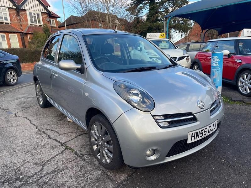 Silver Used 2005 Nissan Micra Hatchback | £1,495 (Fair price) - Image 1/4