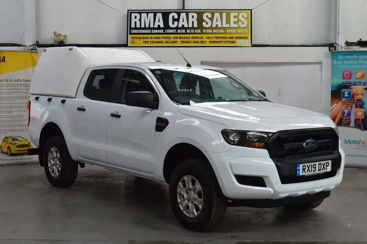 Used Ford Ranger XL 160 HP (117 kW) 2019 White Pickup