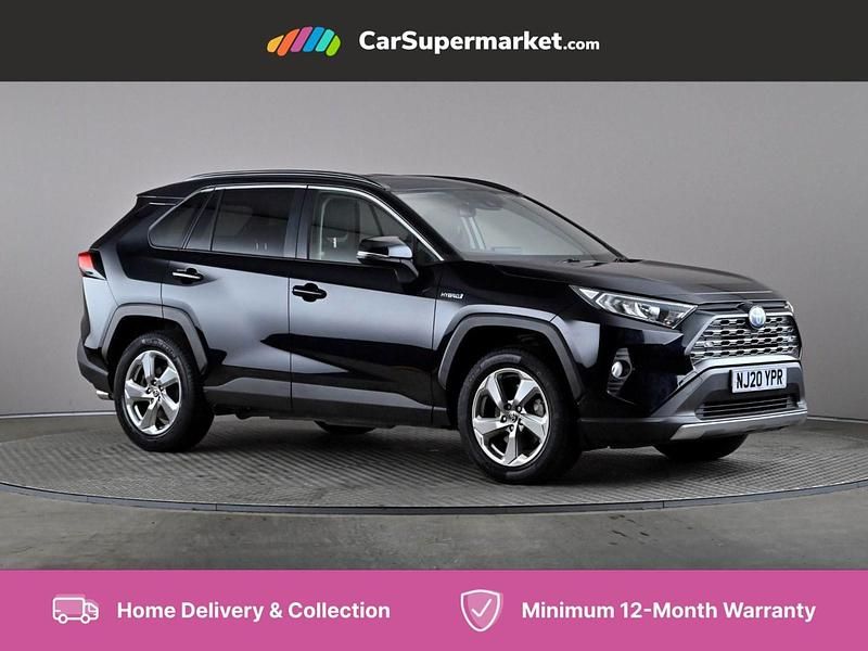 Black Used 2020 Toyota RAV4 Design SUV | £22,676 (Good price) - Image 1/4