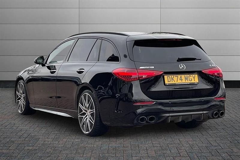 Used Mercedes C43 AMG Premium Plus 421 HP (309 kW) 2024 Obsidian black Estate