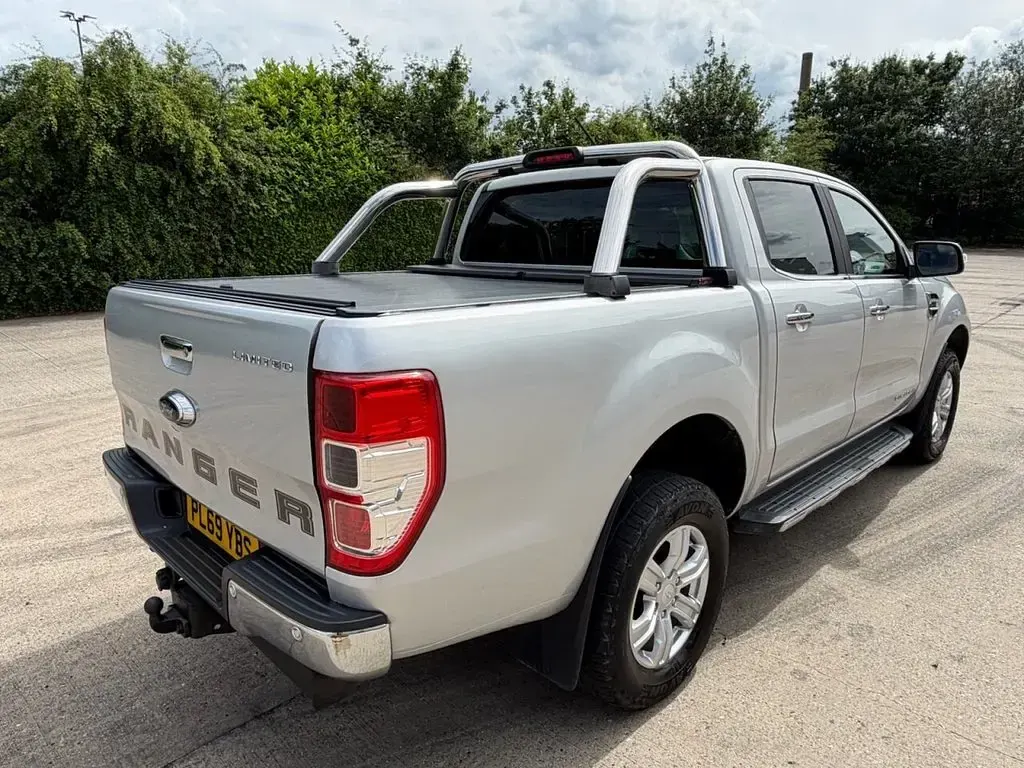 Used Ford Ranger Limited 2020 Silver Pickup