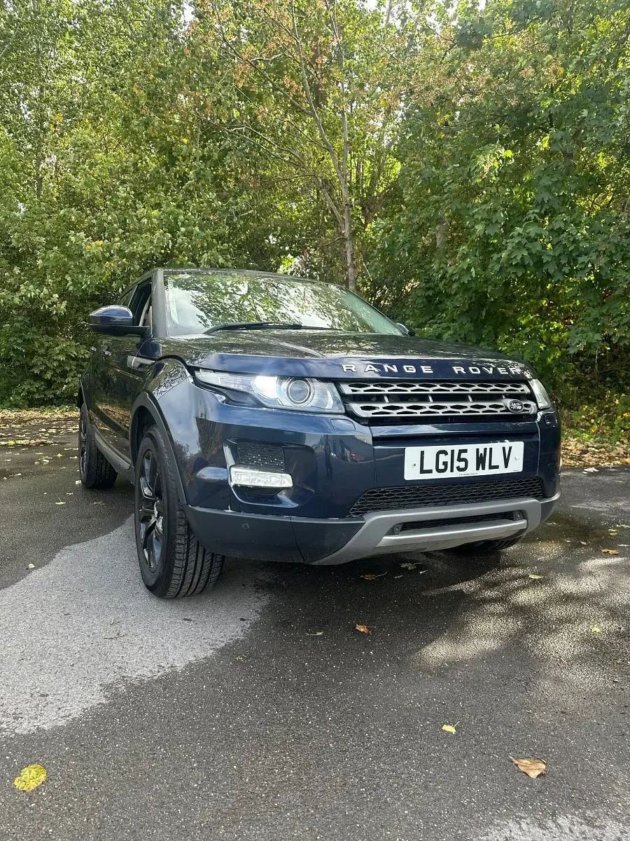 Used Land Rover Range Rover evoque Pure 2015 Blue Estate