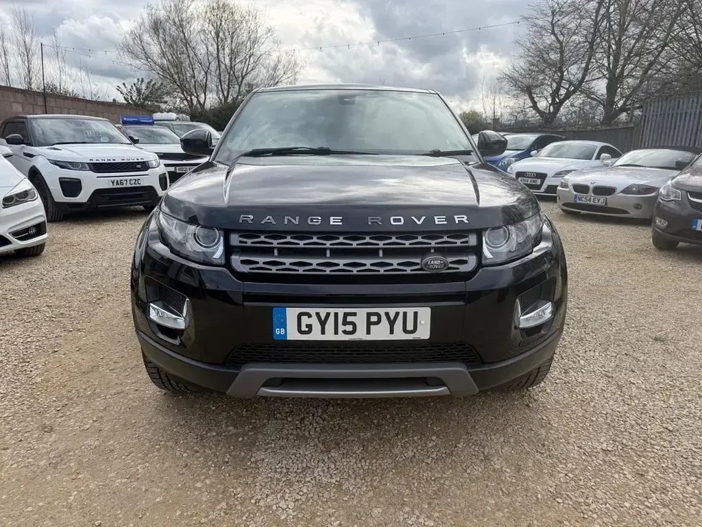 Begagnad Land Rover Range Rover evoque Pure 2015 Svart SUV
