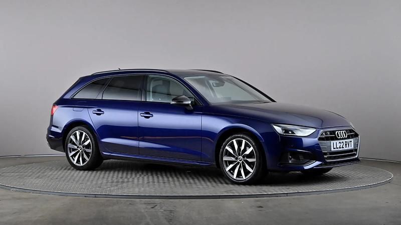 Blue Used 2022 Audi A4 Sport Estate | £17,698 (Fair price) - Image 1/4