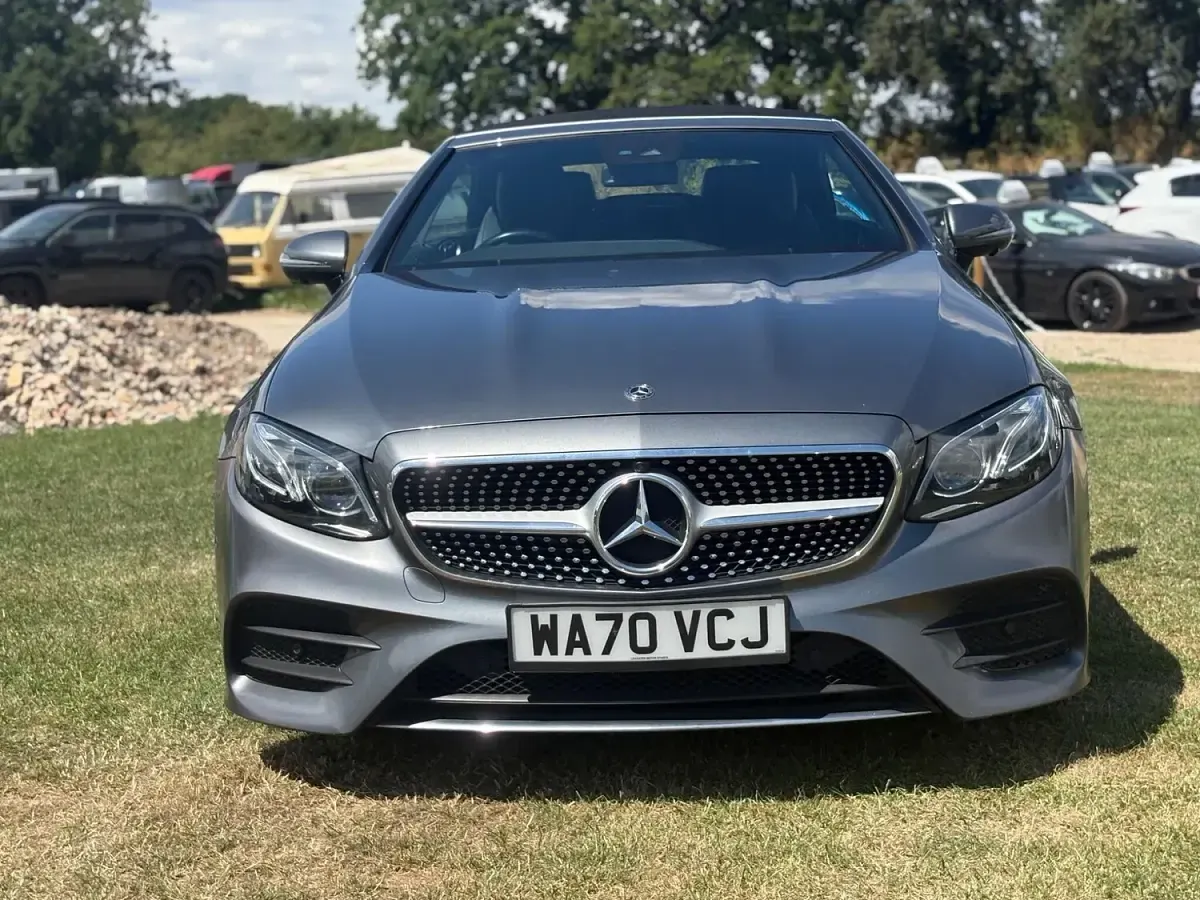 Used Mercedes E220 AMG Line Premium 194 HP (142 kW) 2020 Grey Cabriolet