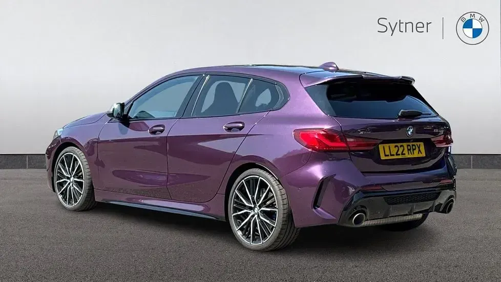 Used BMW M135 Shadowline 302 HP (222 kW) 2022 Purple Hatchback