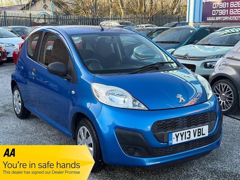 Used Peugeot 107 Access 2013 Blue Hatchback