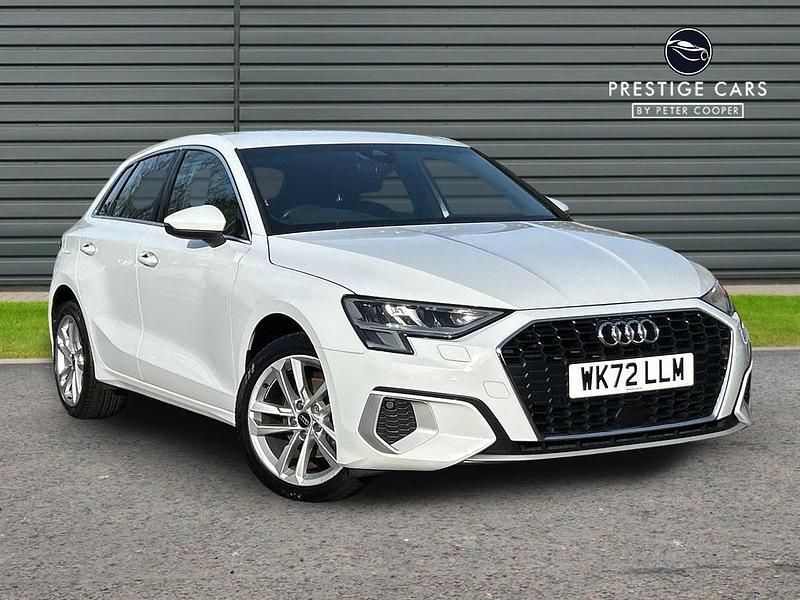 Used Audi A3 Sportback Sport 2022 White Hatchback