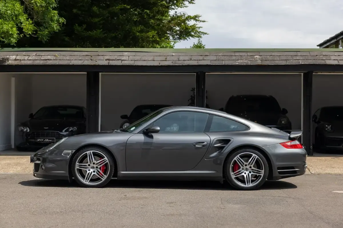 Used Porsche 997 Turbo 480 HP (353 kW) 2007 Grey Coupe