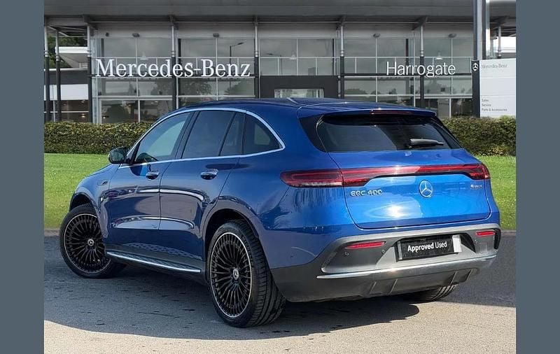 Used Mercedes EQC400 AMG Line Premium Plus 300 kW (408 HP) 2023 Blue SUV