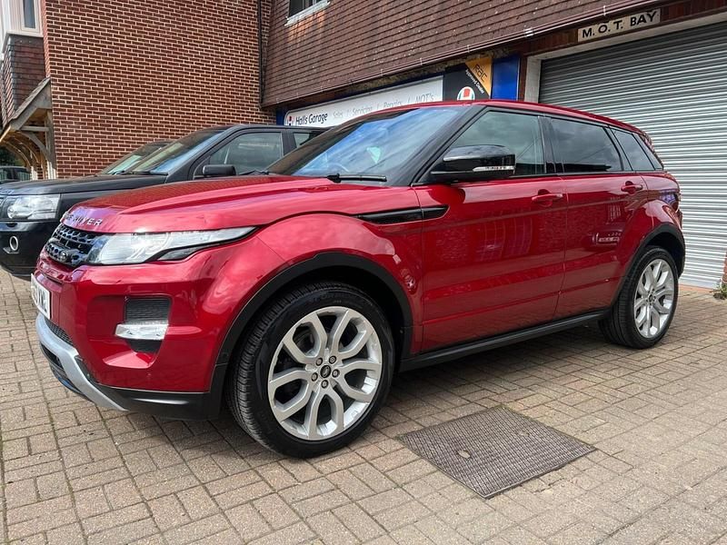 Used Land Rover Range Rover evoque Dynamic 2013 Firenze red SUV