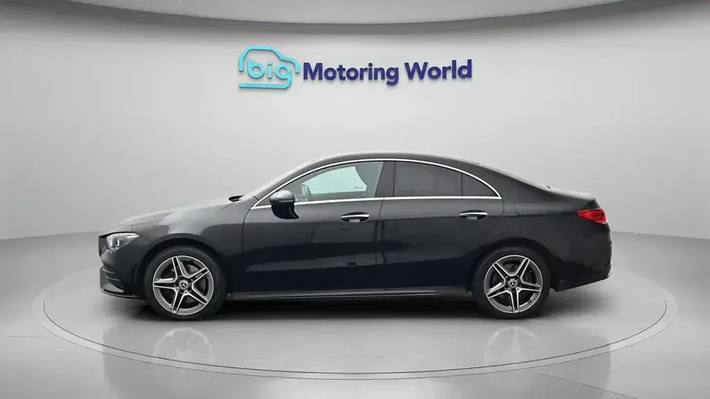 Used Mercedes CLA250e AMG line 218 HP (160 kW) 2022 Black Coupe